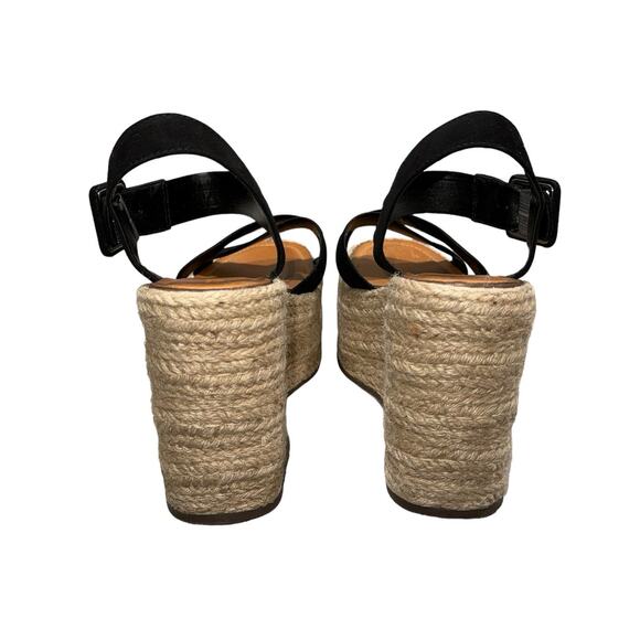New! Schutz Blisse Platform Wedge Espadrille Chunky Sandal - Size 10 - Picture 12 of 12